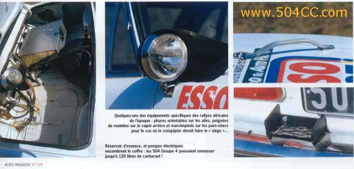  Peugeot 504 V6 Coupé Safari Rally 1978 844668ap5040009
