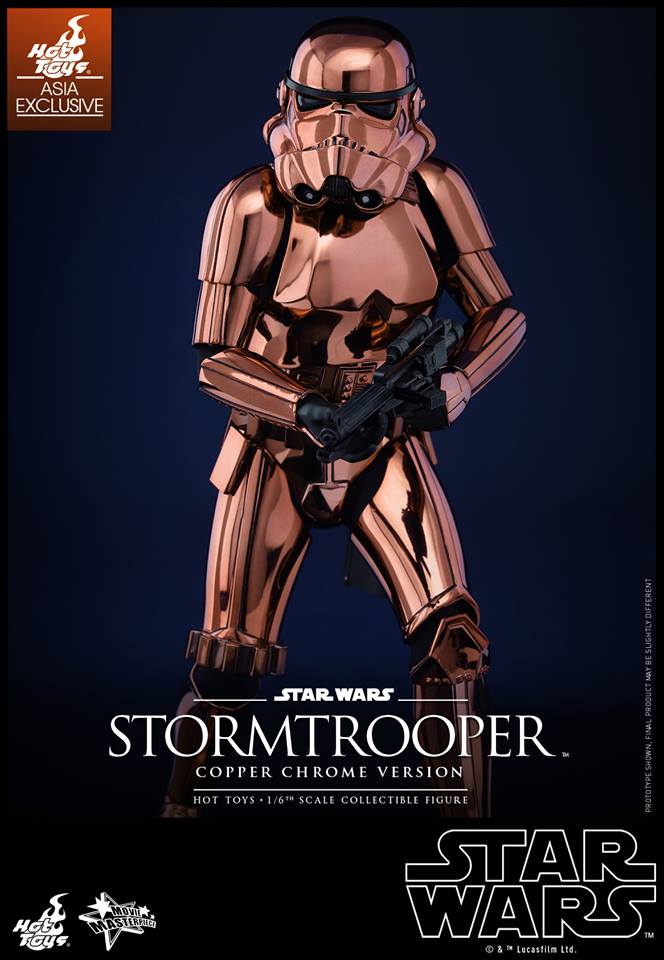 HOT TOYS - Star Wars: TFA - Stormtrooper Copper Chrome 844734105