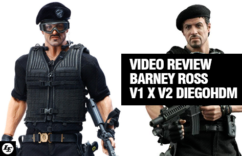 [VIDEO REVIEW] Barney Ross V2 x Barney Ross V1 - Hot Toys / by diegohdm 849447barney