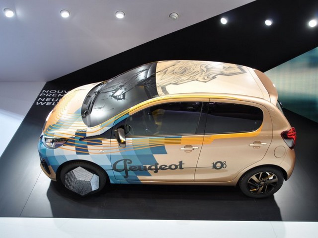 PEUGEOT 108 Tattoo Concept, le Lion dans la peau 856833108tattooconcept7