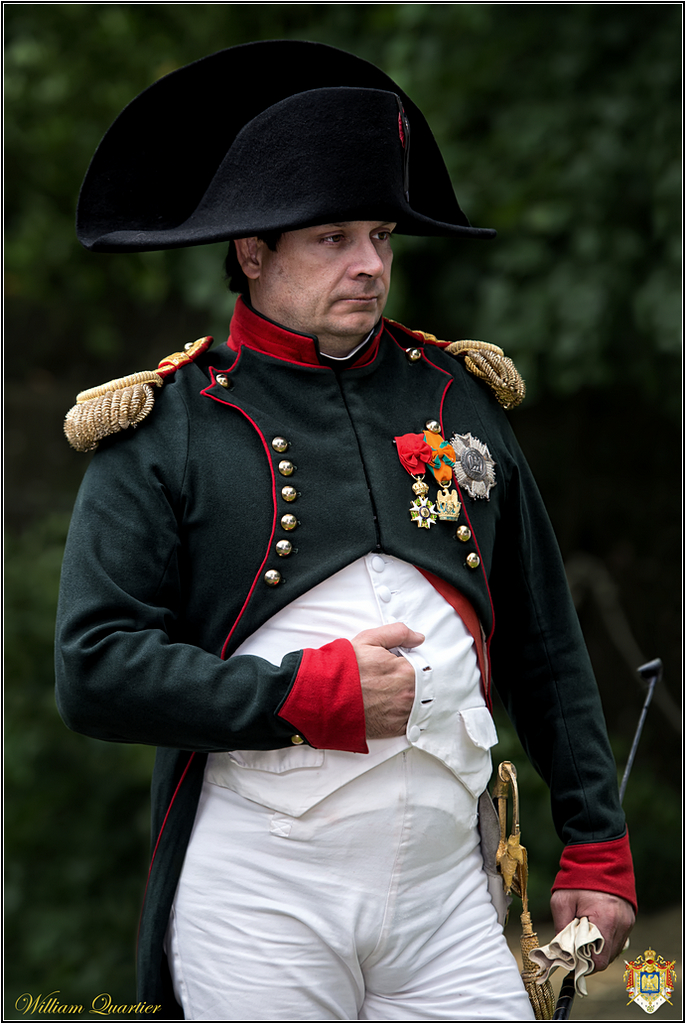 Réconstitution de la bataille à Waterloo 18th June 1815 860797D4SC0947NapoleonBonaparte