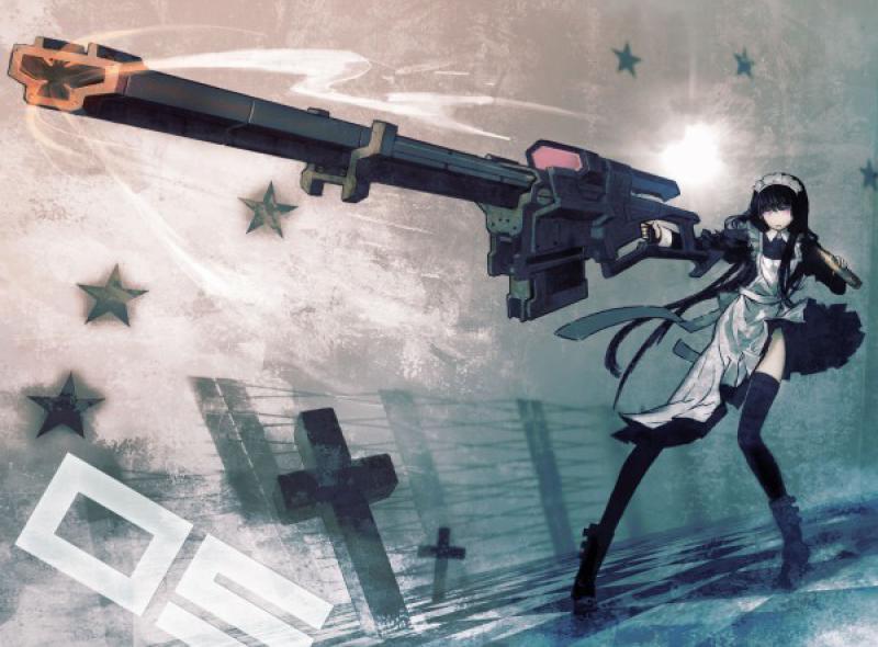 Black rock Shooter ! 869661Maid_Gunner