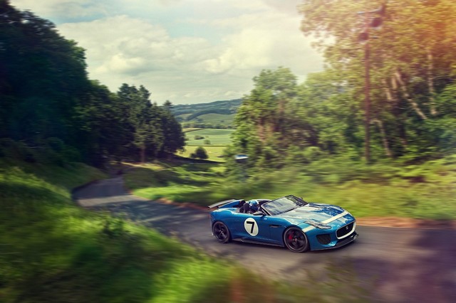 La Jaguar Project 7 fait ses débuts au Festival of Speed de Goodwood 870197JaguarProject75