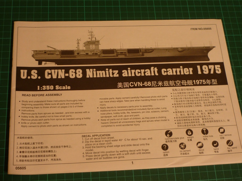 CVN Nimitz 1/350 Trumpeter 872440P1040810