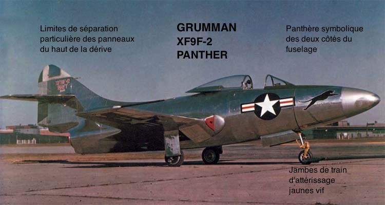 GRUMANN X F9 F-3 PANTHER au 1:48 881187GrumannXF9F2PantherremarquesC