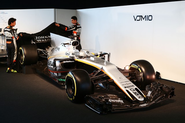 F1 : Force India a dévoilé sa monoplace VJM10 De La Saison 2017  884075jm17122fe21