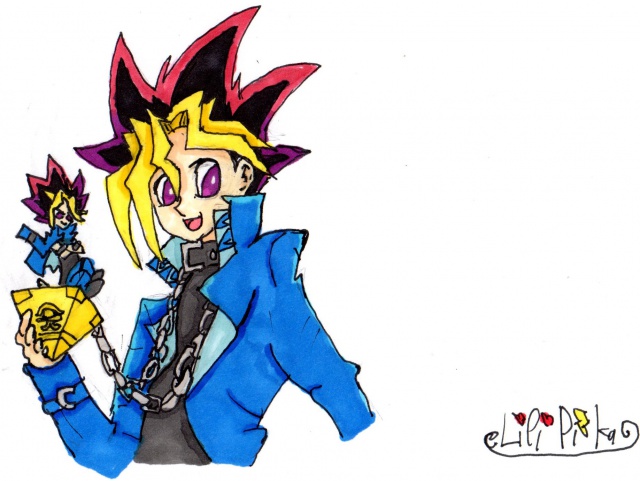 Quelques dessins de moi... 885484Yugi2022