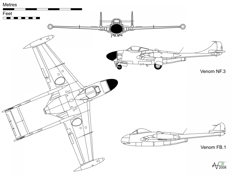 DE HAVILLAND VENOM/SEA VENOM 887746DeHavillandVenom