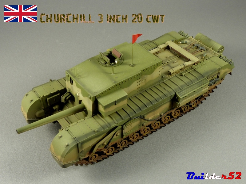 CHURCHILL 3 Inch 20 CWT  -  AFV CLUB 1/35 889297P1030054