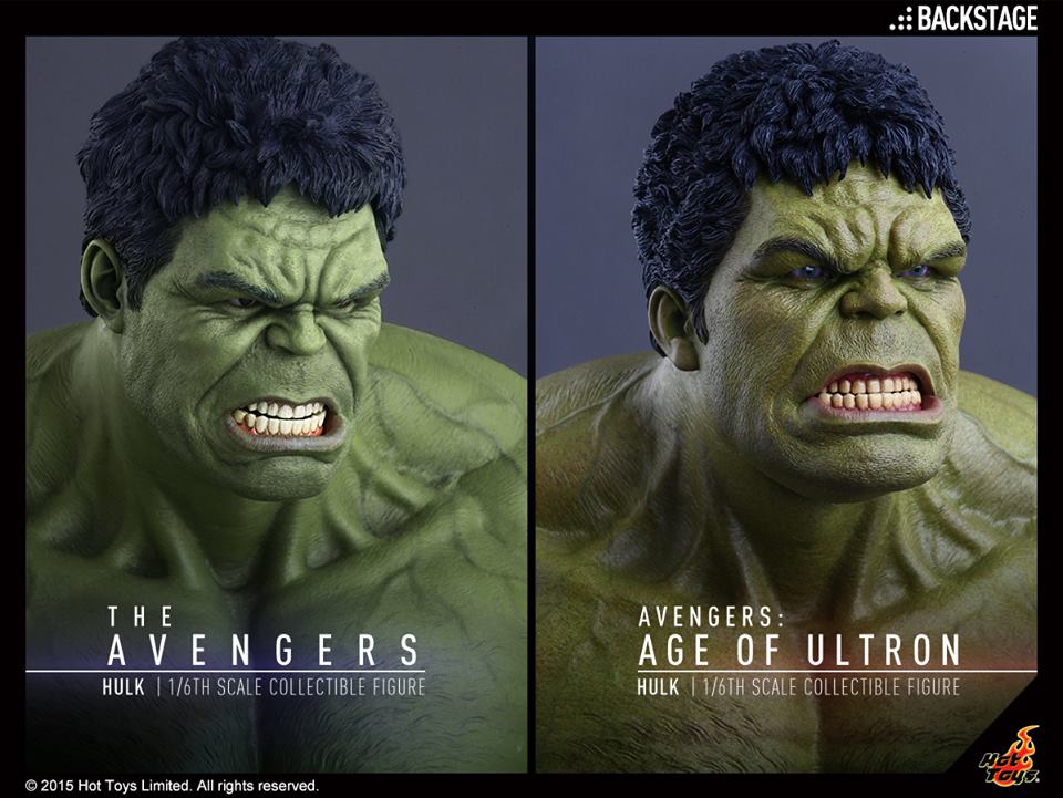 HOT TOYS - Avengers: Age of Ultron - Hulk (Deluxe Set) 893547002