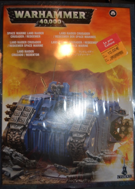 [CDA Armour] Nalhutta : Land Raider Crusader Blazing templars. 896407002