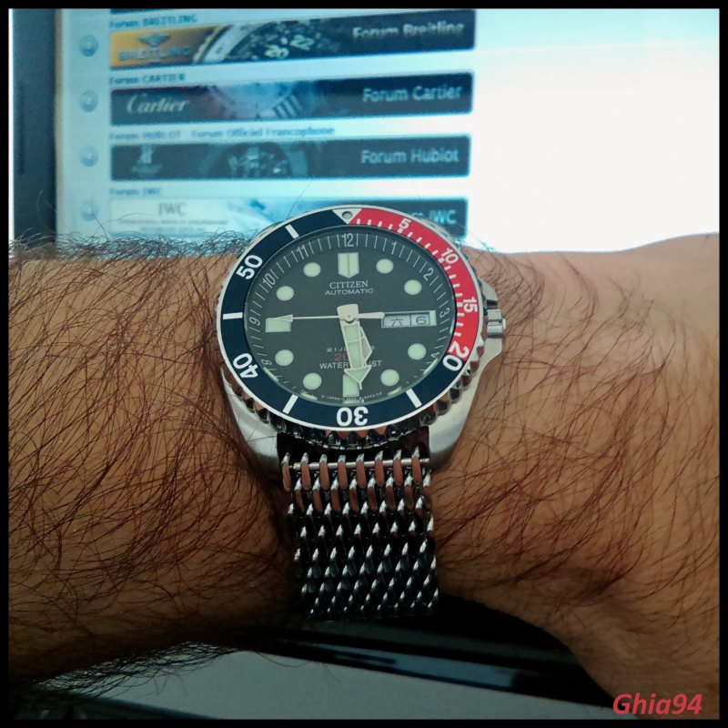 ****La montre du jour ! vol. 16**** - Page 24 898771CitizenShark