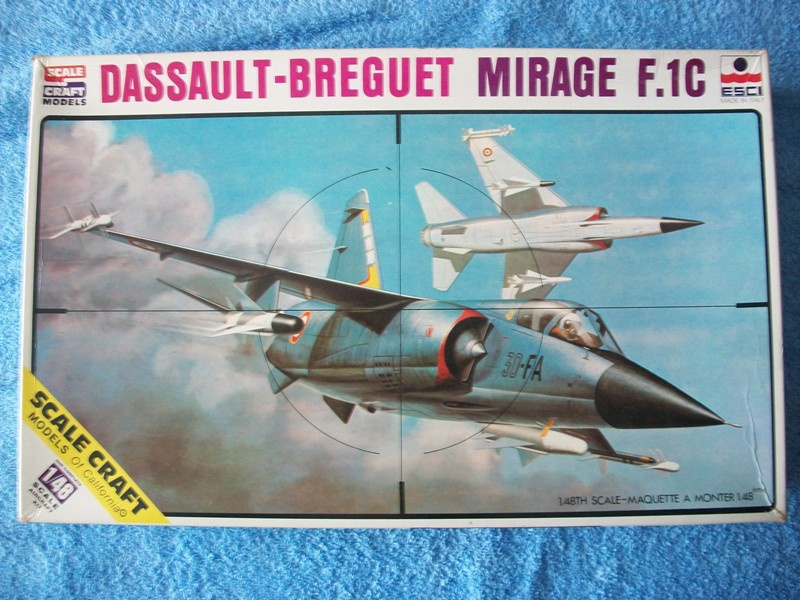  [ Esci ] Mirage F-1 CT 1/48  914159MirageF1CEsci2148