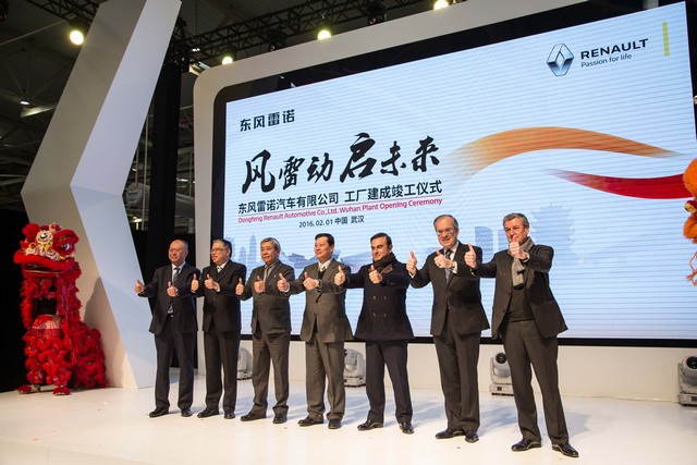 Renault-Dongfeng inaugure sa première usine en Chine 9194427523816