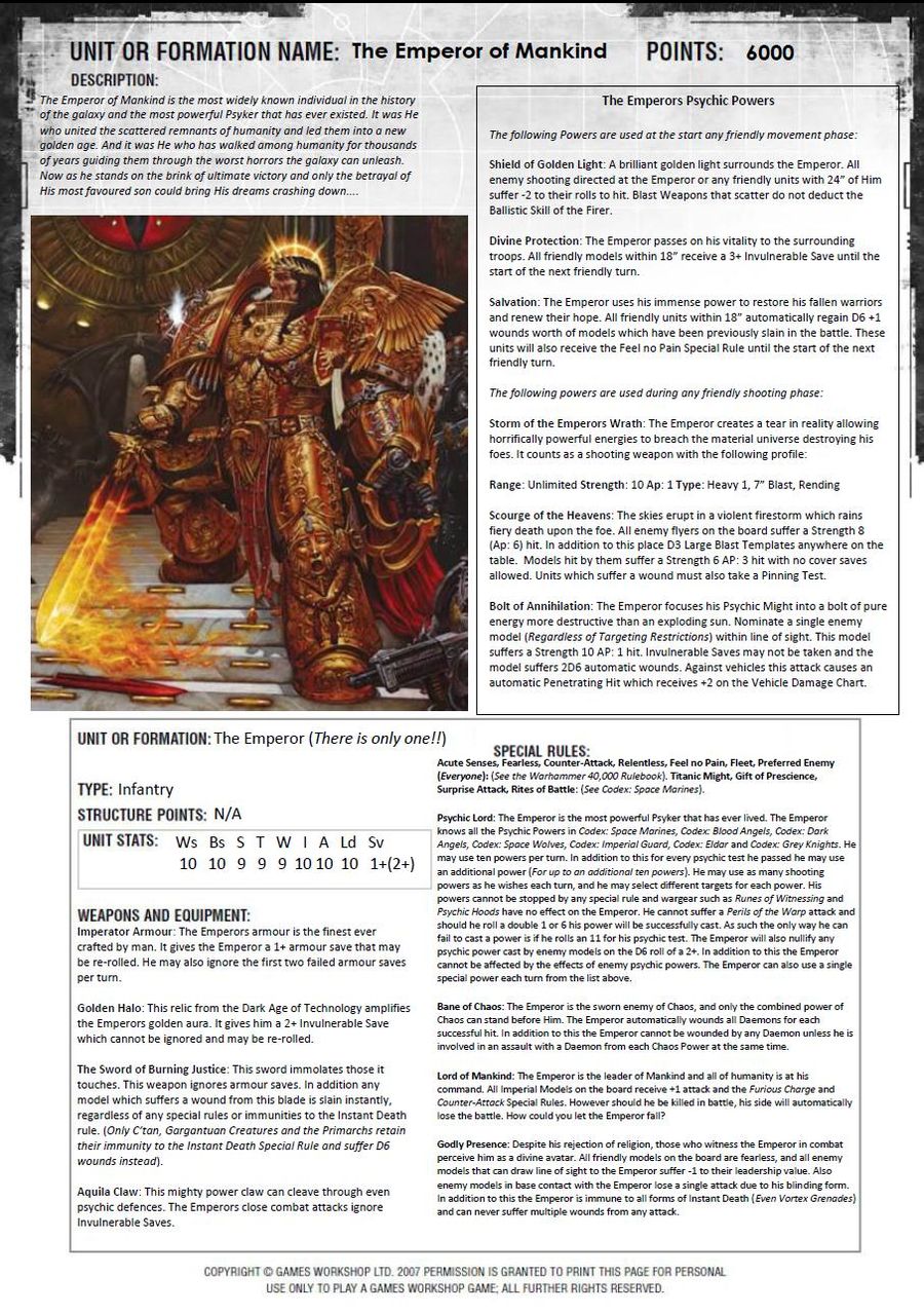 Fiches techniques de personnages WH40K 925470thegodemperordatasheet