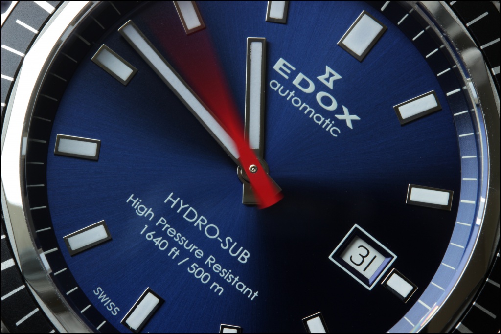 edox - [Petite Revue] Edox Hydro Sub automatique 927246HSB