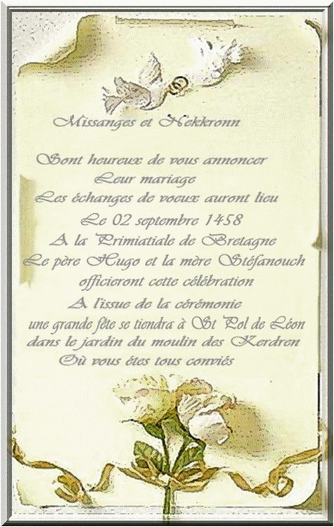 Mariage de Missanges et Nekkronn ( 02 septembre 1458 ) 928411mariage_miss_et_Nekkronn