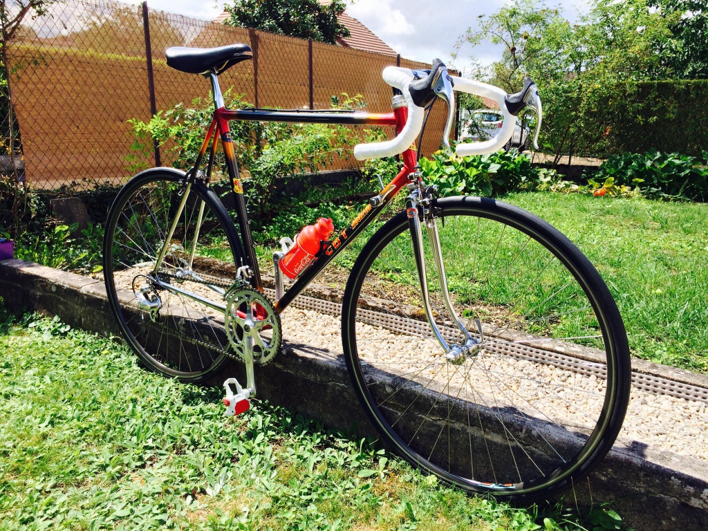 cadre et fourche CBT ITALIA vintage bike Trouyez - CA