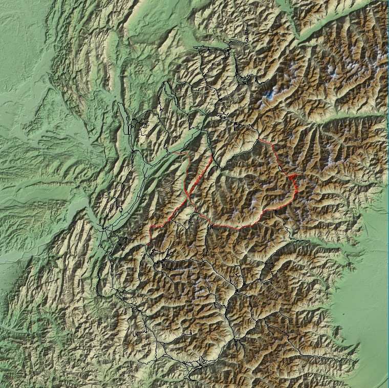 Mapa de Rhone-Alpes | Un Proyecto PCM France 930890topview