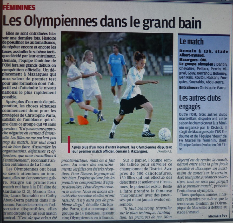 INFOS FOOT FEMININ AMATEURS - Page 2 932760P1220841