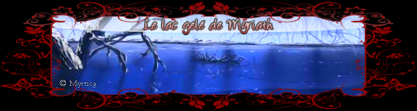 Le lac gel de Myriath