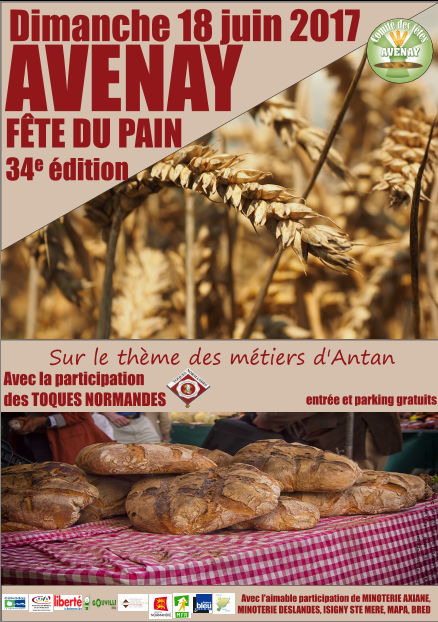 18 Juin 2017 : 34ème Fête Du Pain D'Avenay 14210 94559216832154