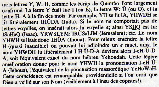 la delivrance et le soulagement par l'assassinat  d'un innocent  - Page 7 948724GertouxprononciationdeYHWHII