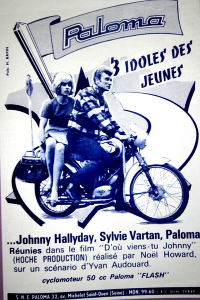 Paloma : la moto « de » Johnny Hallyday 9501051palomapub2e7e16