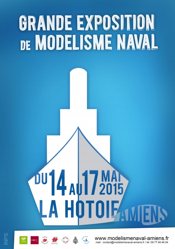 Championnat de France de Maquettes navigantes Amiens 14 au 17 Mai 15 951654Afficheexpodfinitif