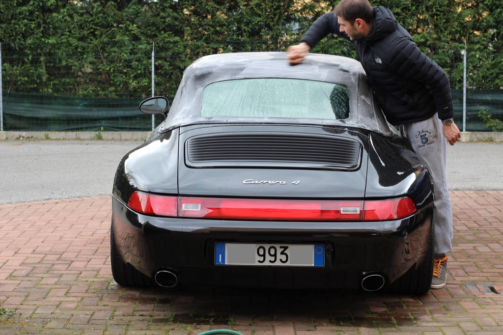 PORSCHE 993 Cabrio - Preparazione interna/esterna 95181808