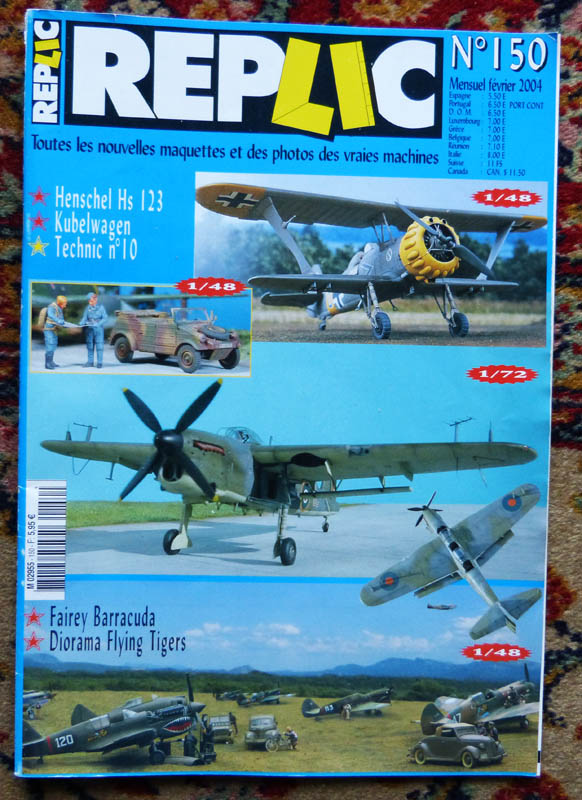 [Concours Avions Allemands WWII] - Henschel 123 B1 - Avis - 1/72. 968001He12307