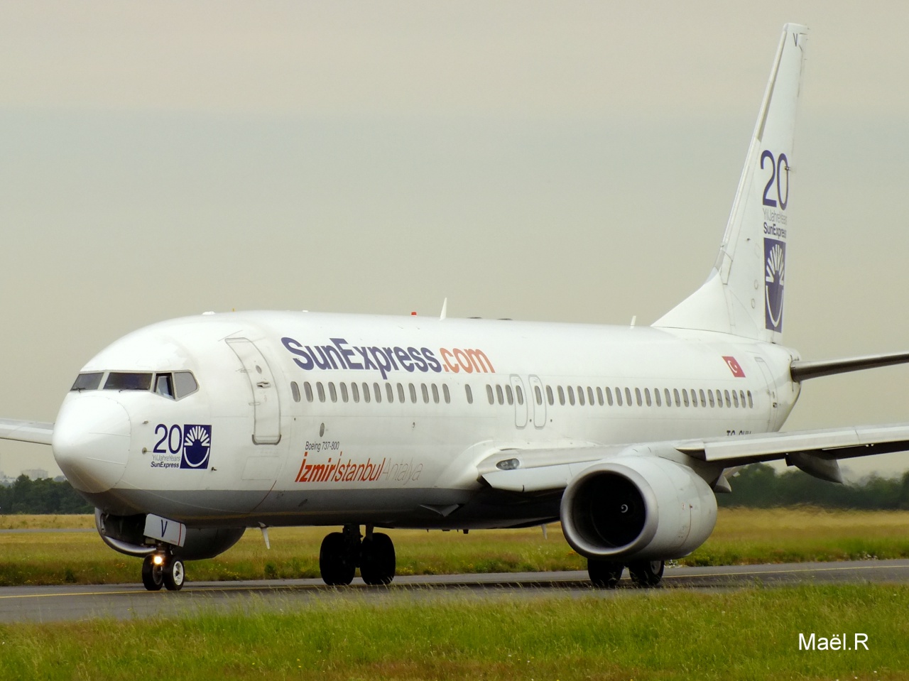 [22.06.2014] B737-800 (TC-SUV) SunExpress "20th" 968548Juinn12012