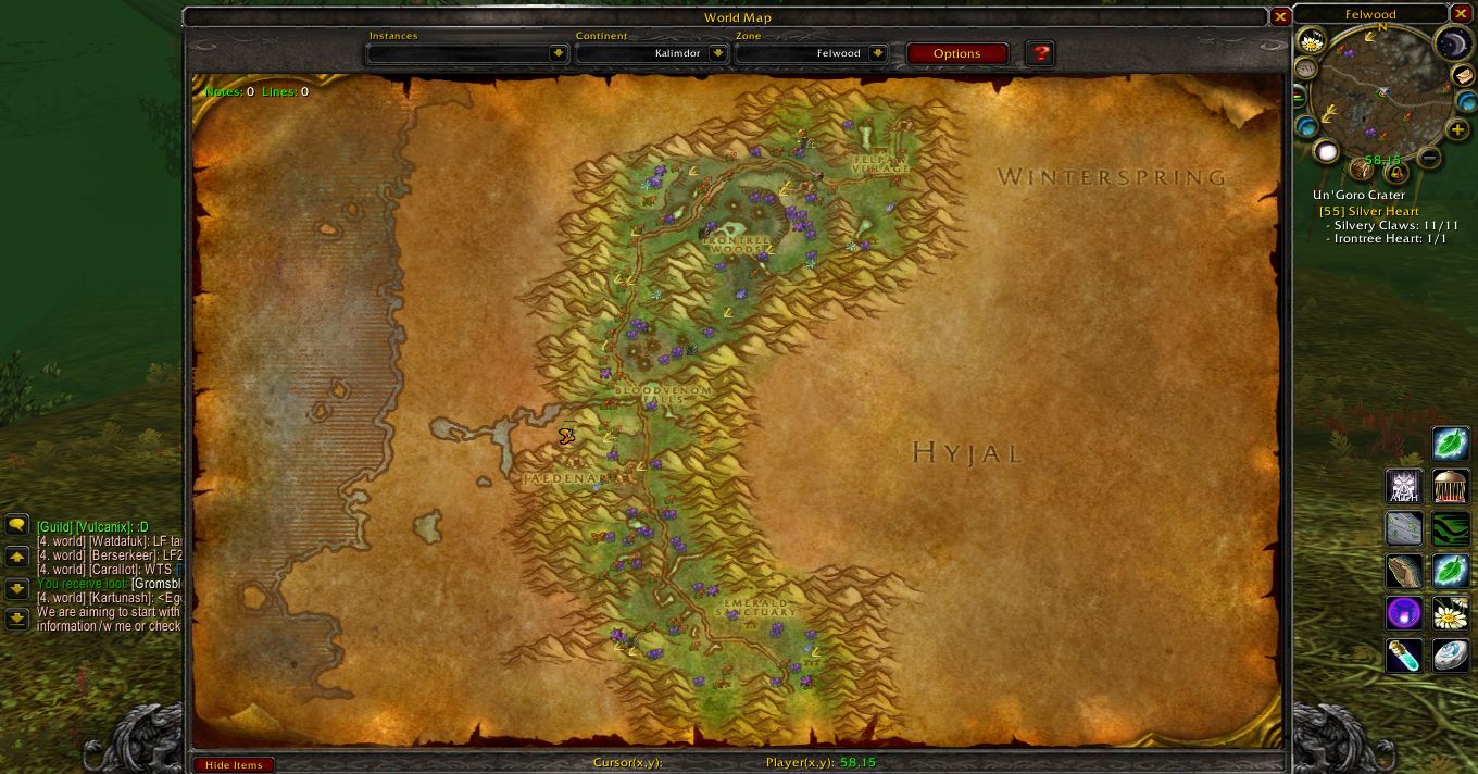 Vanilla wow 1.12 Addons d'interface et généraux - Page 3 969542Gatherer