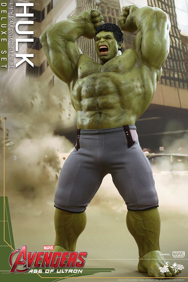 HOT TOYS - Avengers: Age of Ultron - Hulk (Deluxe Set) 972422101