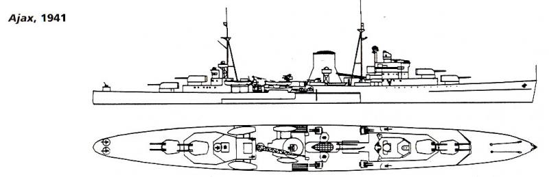 ROYAL NAVY CROISEURS LEGERS CLASSE LEANDER/AMPHION - Page 1 974249ClasseLeander1