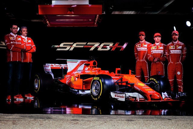 F1 2017 - Ferrari a presenté sa nouvelle monoplace, la SF70H 987823615e8fbbac194a472c