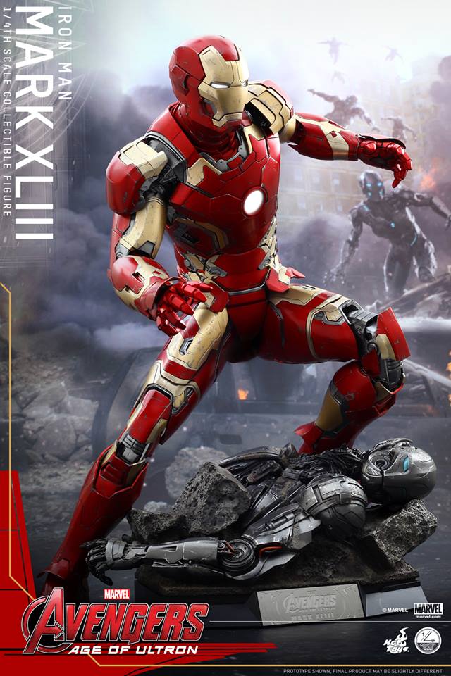 HOT TOYS - Avengers: Age of Ultron - Mark XLIII 1/4th scale 994386109