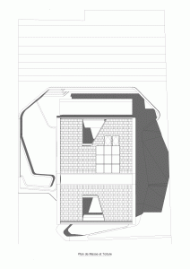 photoshop - Challenge thème : "modélisation et rendu d'une maison atypique" - Silk37 & SB - ArchiCAD 17 - 3DS/V-Ray - Photoshop Mini_12264101MasseToiture