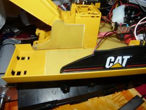 Pelle Bruder CAT325D, transformation avec hydraulique Mini_407487P1080502