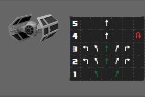 X-wing: caractéristiques coté empire Mini_655060TIEadvancedcadran