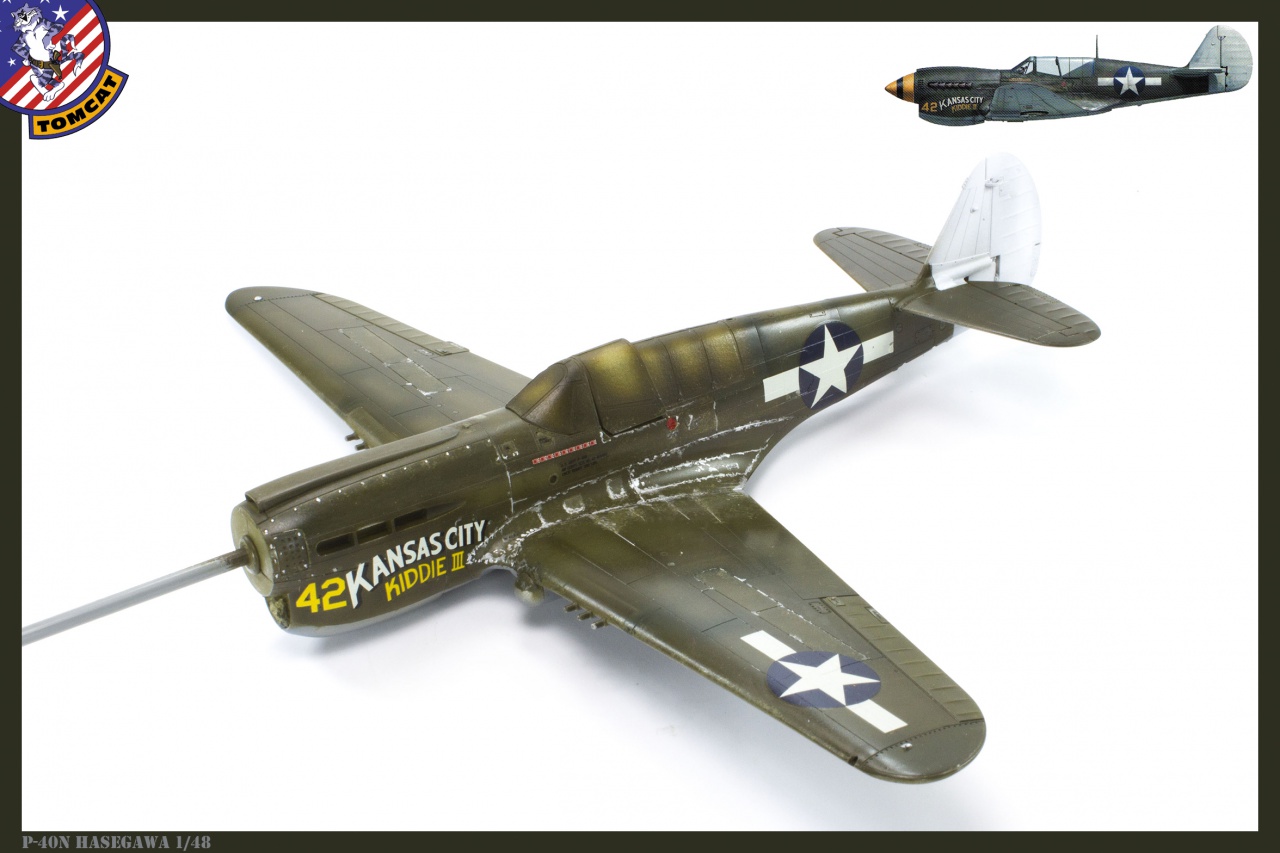 P-40N Hasegawa 1/48 20/04 FINI - Page 3 113276P40N028