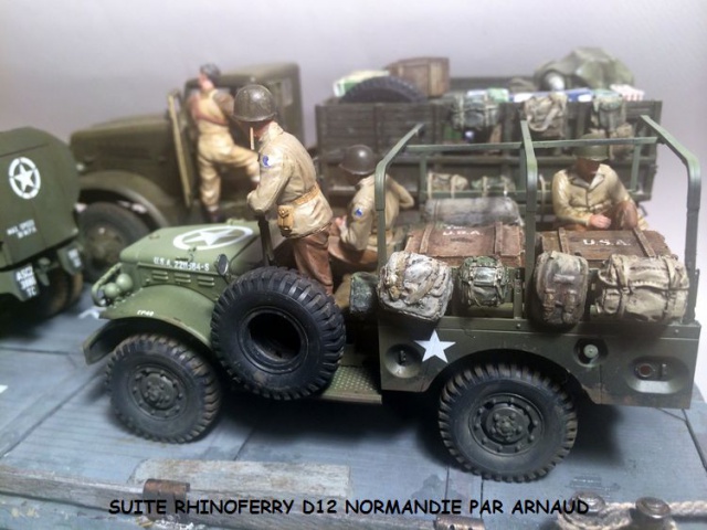 Rhinoferry D12 plage du débarquement Normandie (Hobby Boss, AFV, Italeri, 1/35) - Page 2 118324dodge1003