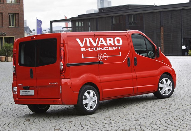 Opel Vivaro e-Concept :projet électrique de la de la marque  120047OpelVivaroeConcept3