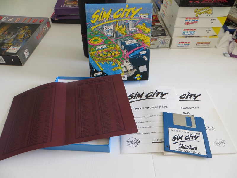 [VDS] Vente Big Box ATARI et PC   -   Baisse de prix 30-05-16 12027037SimCity