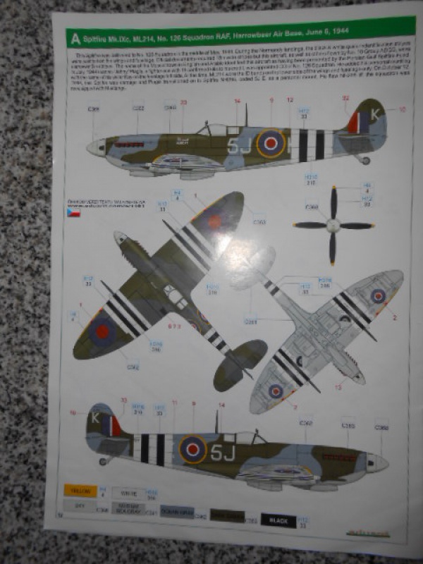 Spitfire juin 44 122478avion006