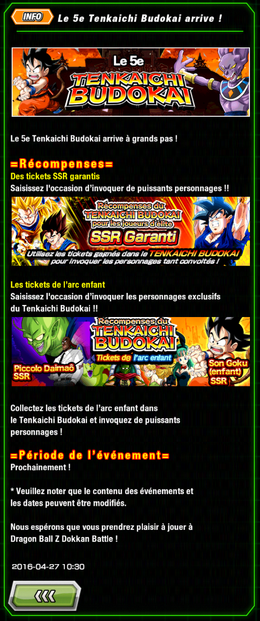 [EVENT] 5ème Tenkachi Budokai prochainement 127443TB5