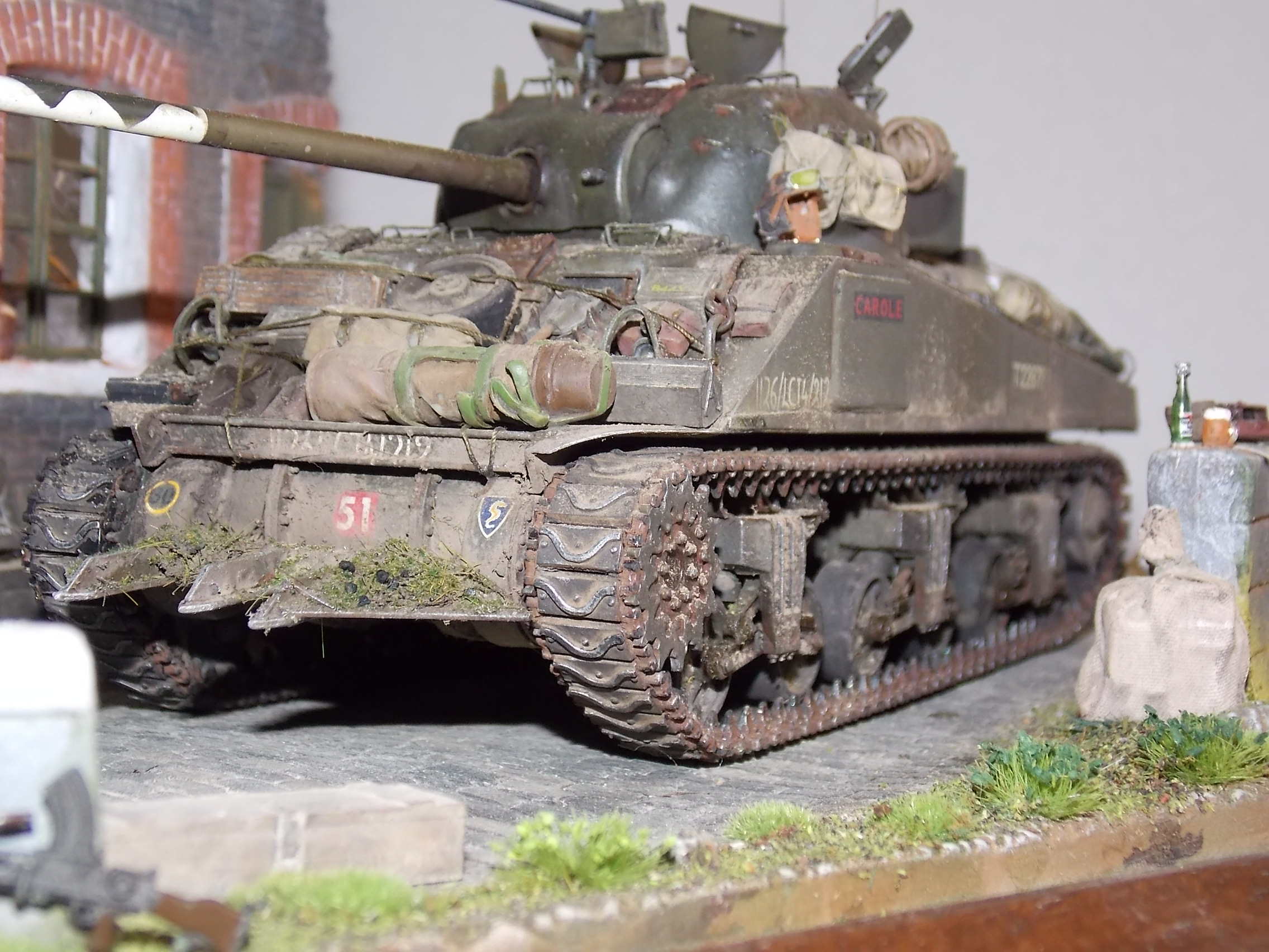 Normandie été 1944 133646shermanfirefly226