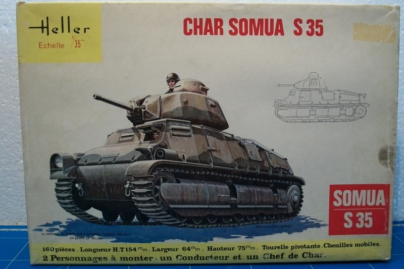  Somua S-35 [ Heller ] 1/35 134698S35000