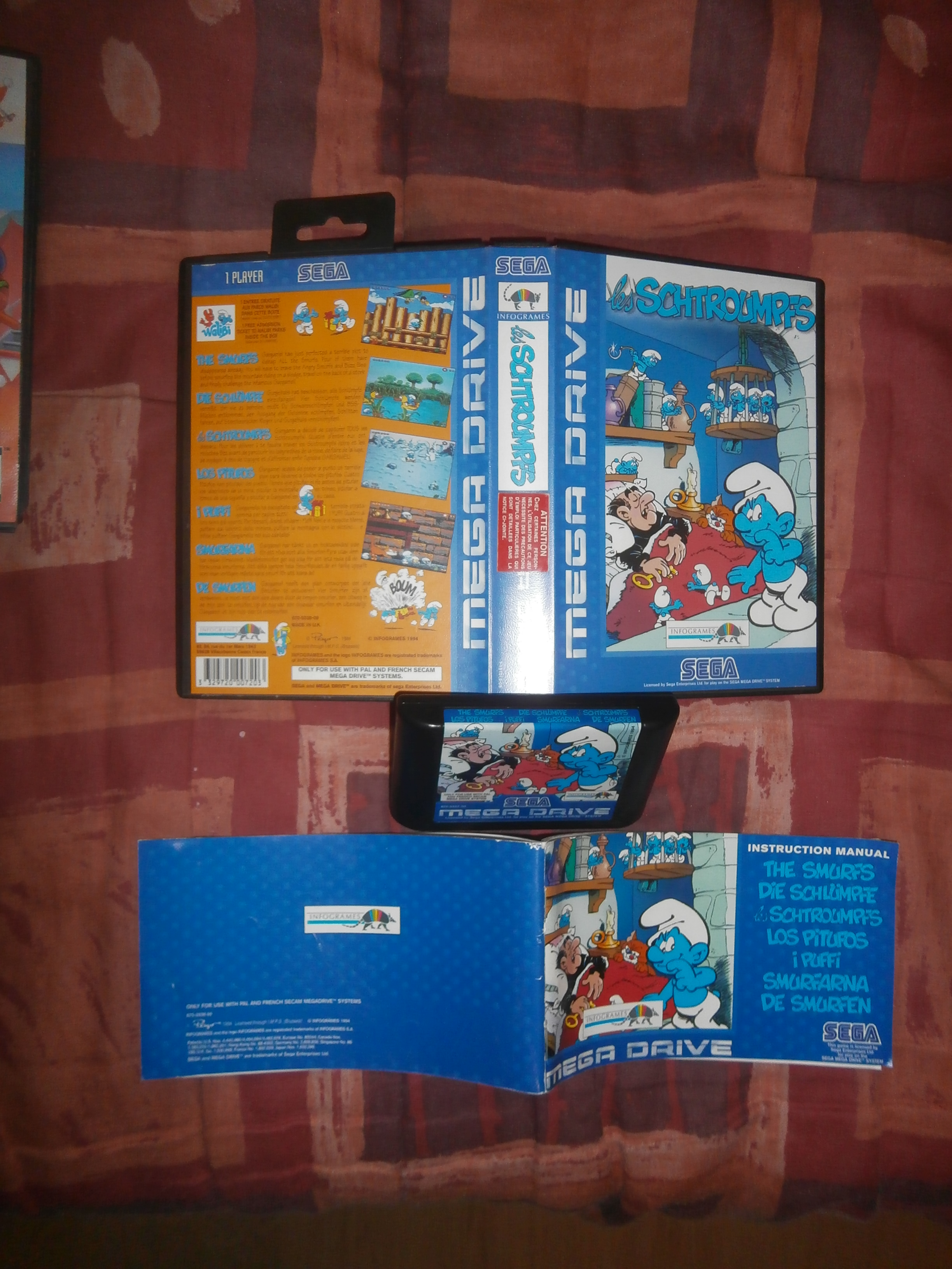 vends jeux md (phantasy star2, sonic 3d) + albert odyssey saturn usa 135928schtroumpfsmegadrive