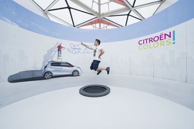 Des Couleurs Du Fun Et Un Trampoline Pour la Nouvelle Saison Du C_42 : « Citroën Colorsi! » 136069CL15060120NZS3755